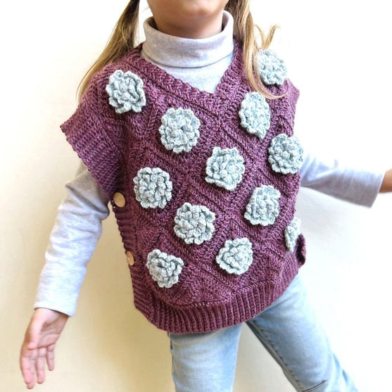 Snowrose - Kinder-Weste
2