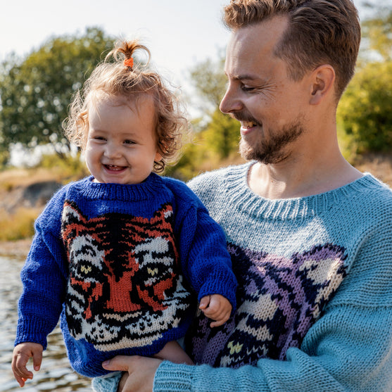 Icon Tiger - Kinderpullover
2