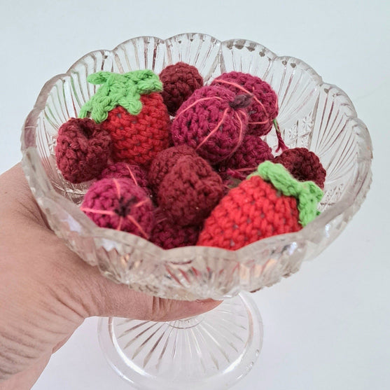 Kuchen mit roten Beeren
4