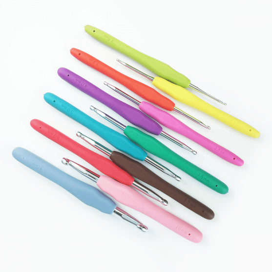 Easy Touch Häkelnadelset - 11 Größen - Hobbii
4