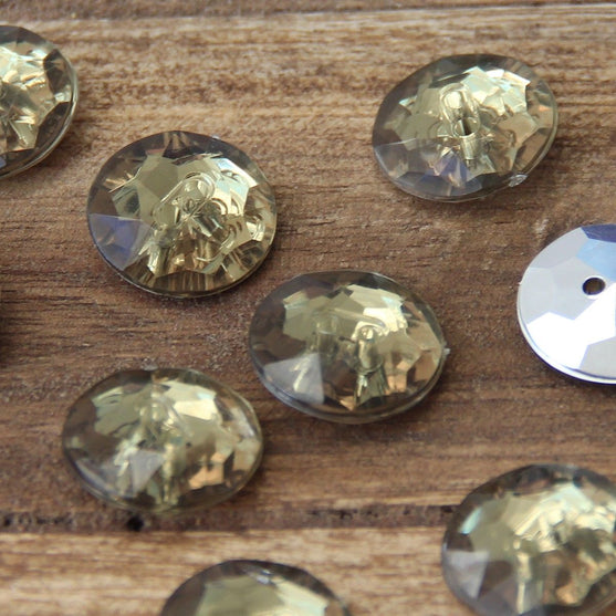 Cocktail Knöpfe mit 2 Löchern - 18 mm - Go Handmade
10