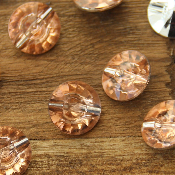 Cocktail Knöpfe mit Kanal - 18 mm - Go Handmade
12