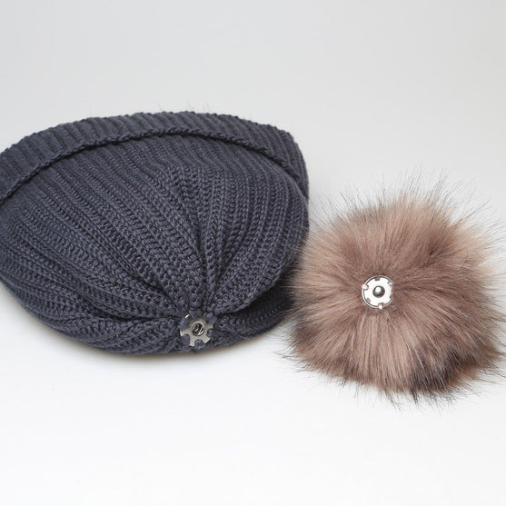 Bommelquast - Braun - Go Handmade
2