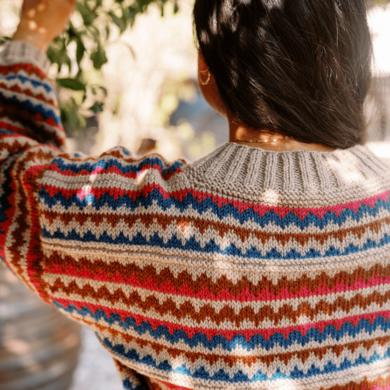 Ottolie - Chevron-Cardigan mit Taschen
6