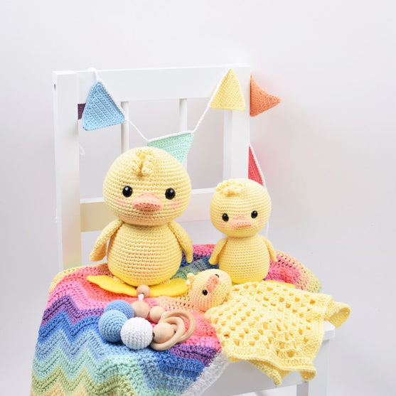 Die Ente Alfred mit Spieluhr
4