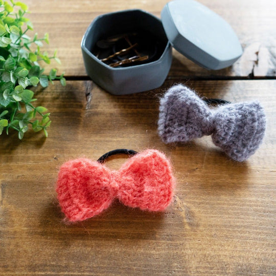 Fluffy Schleife - Haarschmuck