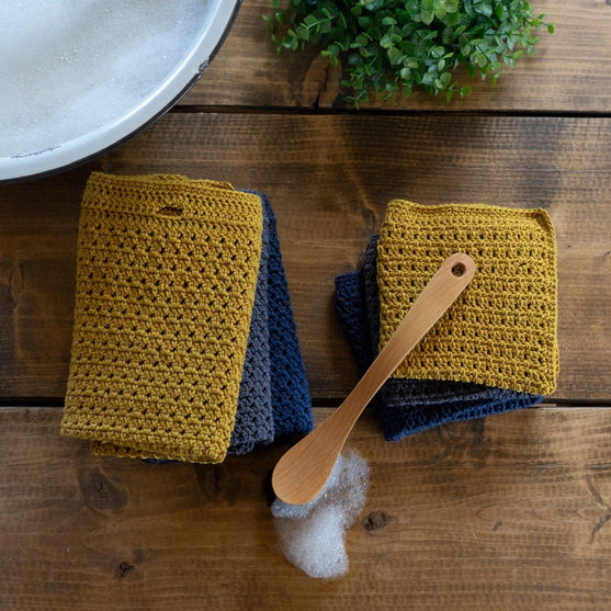 Couple - Gehäkeltes Küchenhandtuch
3