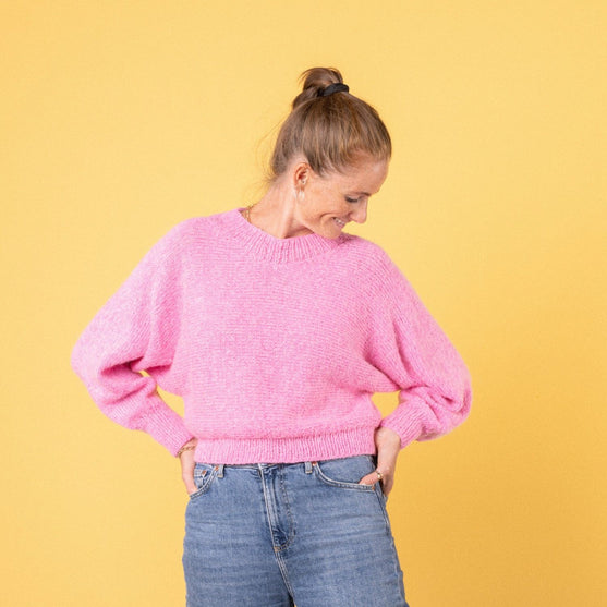 Kurz Schräg - Pulli - Pink Collection
7