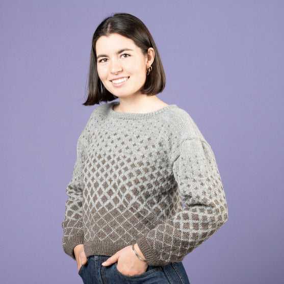Maggie - Sweater mit Muster
2