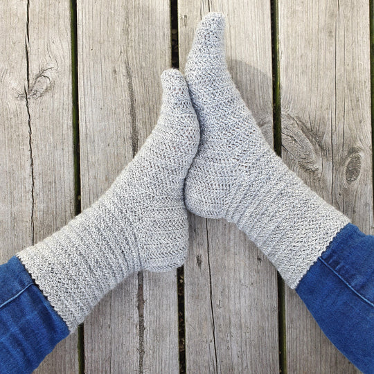 Linda’s Herringbone Socks - Strümpfe