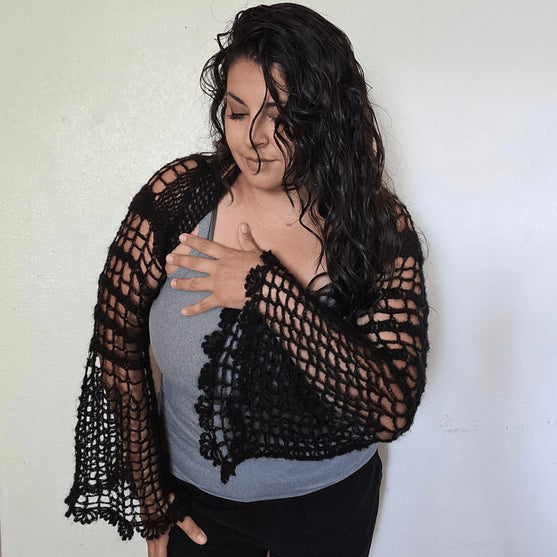 Cobweb - Ärmelschal
2