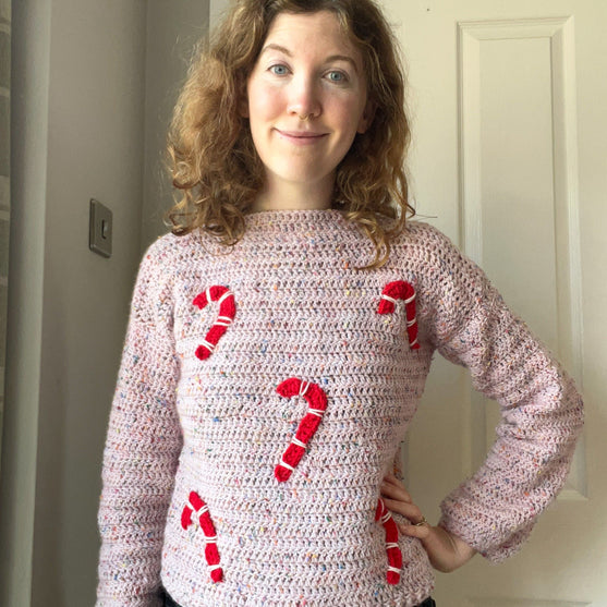 Candy Canes - Pullover
3