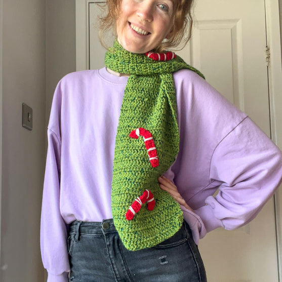 Candy Canes - Schal
3