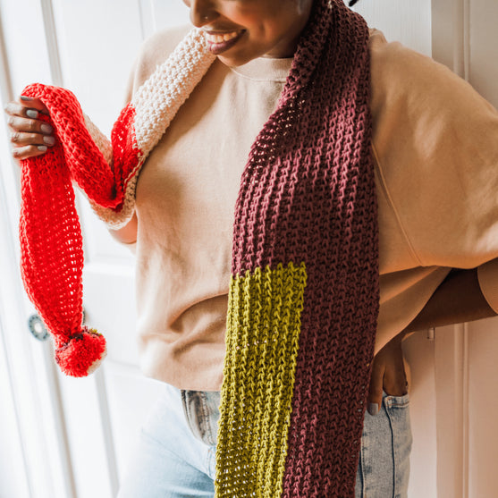 Chilly - Pom Schal
8