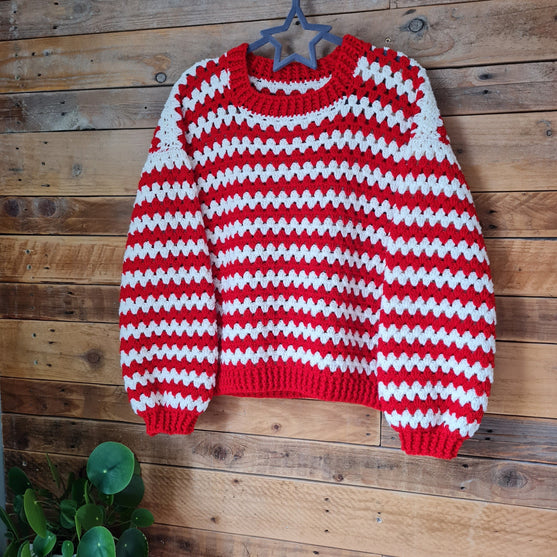 Candy Cane Stripes - Pullover
7