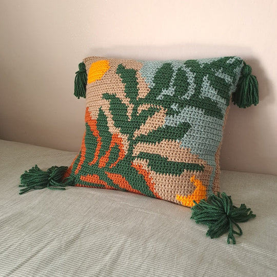 Boho Leaves - Kissen