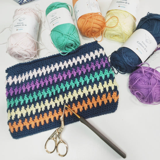 Multicolor - Kosmetiktasche und Geldbeutel
1