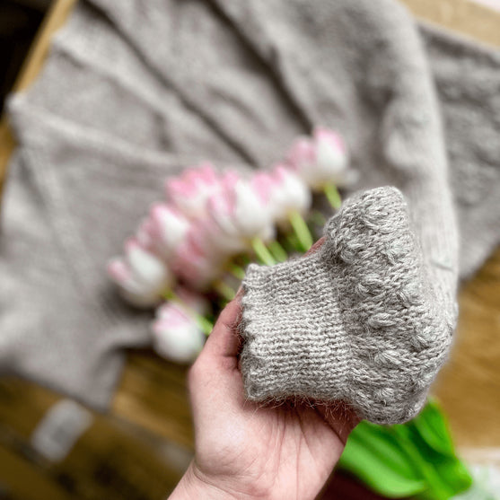 Dandelion Blowing - Strickjacke Mohair Edition
7