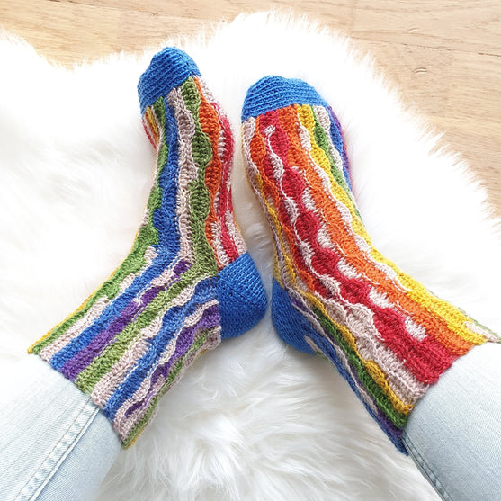 Coastal Wave Socks - Socken
3