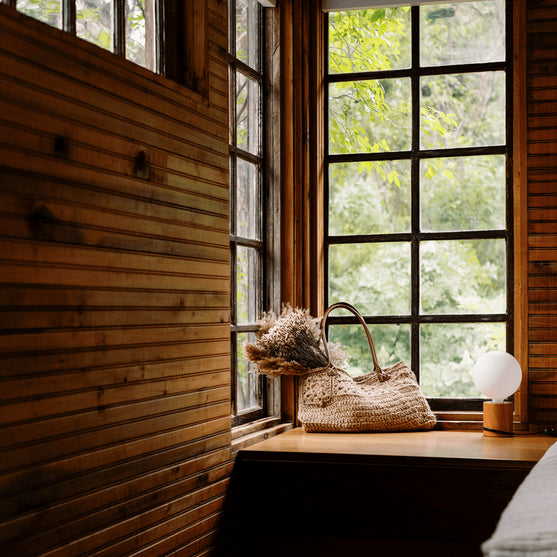 Rose Window - Jute-Tragetasche
4