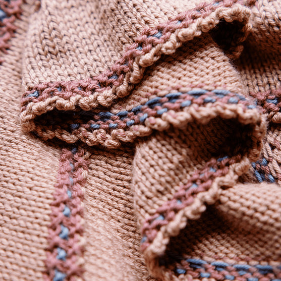 Dalle de Verre - Top mit Rüschenärmeln
3