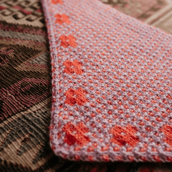 Pressed Flowers Kerchief - Mosaik-Bandana
4