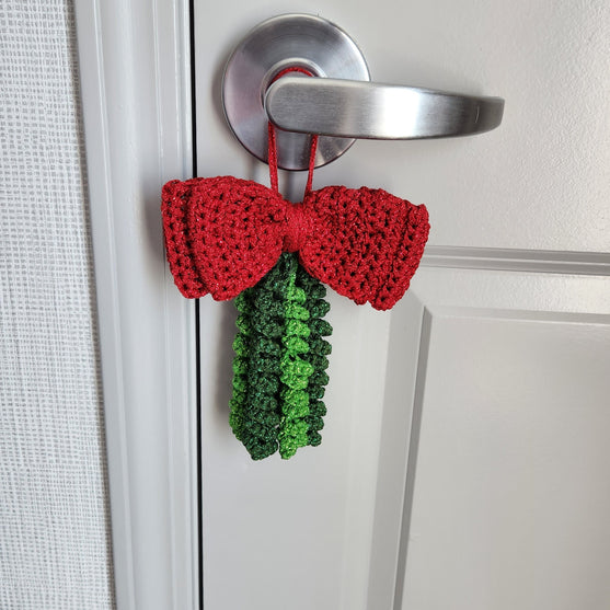 Glitzernde Weihnachtsfliege
2