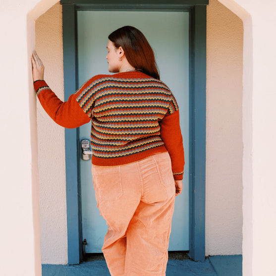 Lurdes - Chevron-Pullover
5