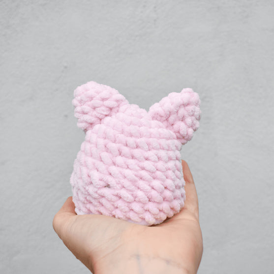 Kuh und Schwein - Wendepuppe
3