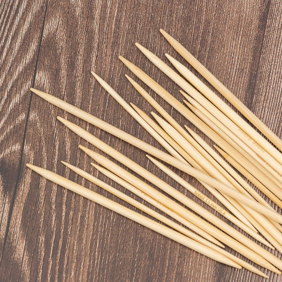 Bamboo Stumpfstricknadeln - 10 cm - Hobbii
5