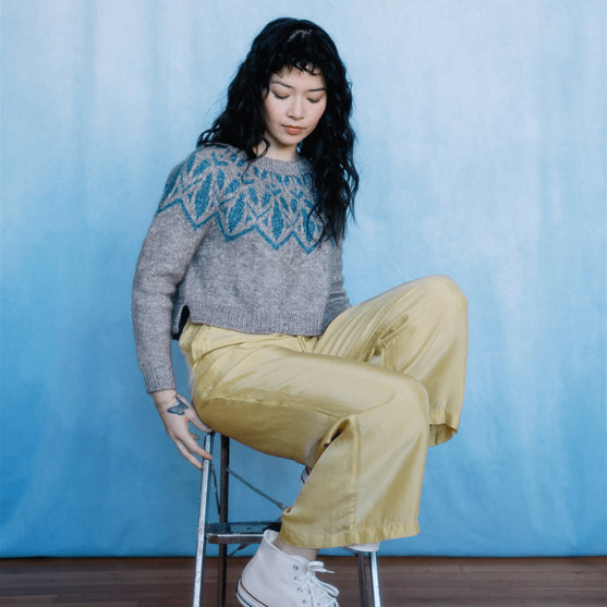 Arima - Farbmuster-Pullover
6