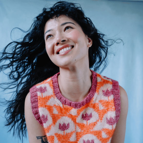 Quite Contrary - Farbmuster-Pullunder
5