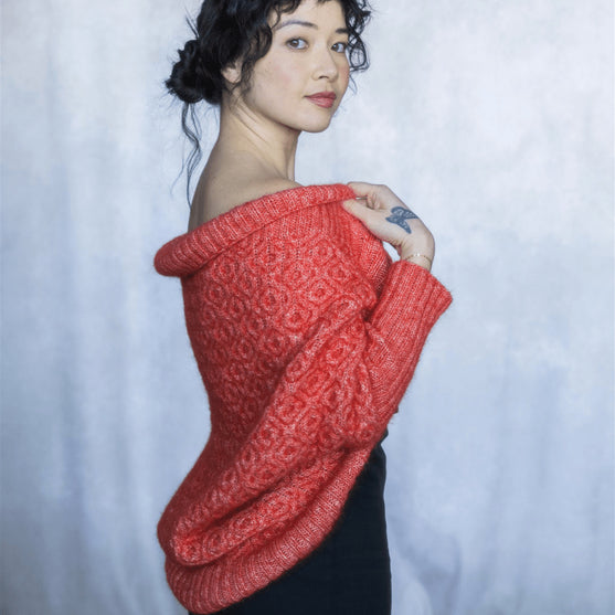 Vatra - Shrug mit Zopfmuster
3