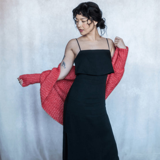 Vatra - Shrug mit Zopfmuster
5