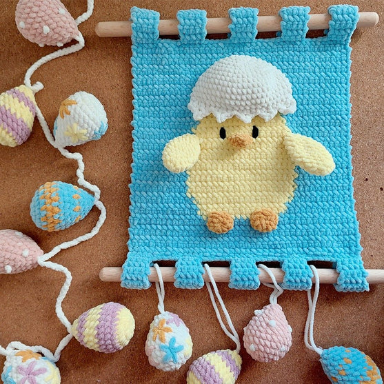 Easter Chick - Wandbehang
6