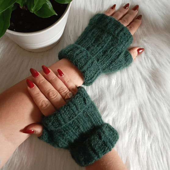 Forest Mittens - Fingerlose Handschuhe
4