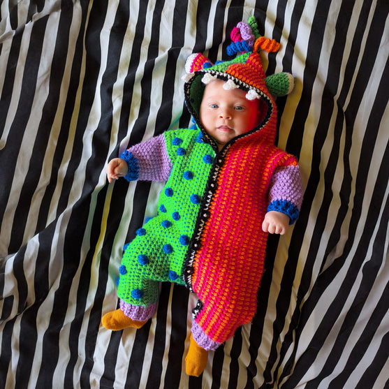 Monster Romper - Halloween-Strampler
5