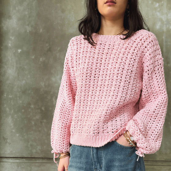 Everyday Happy Pink Sweater - Pullover
2