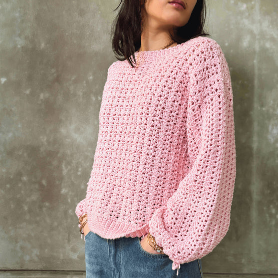 Everyday Happy Pink Sweater - Pullover
3