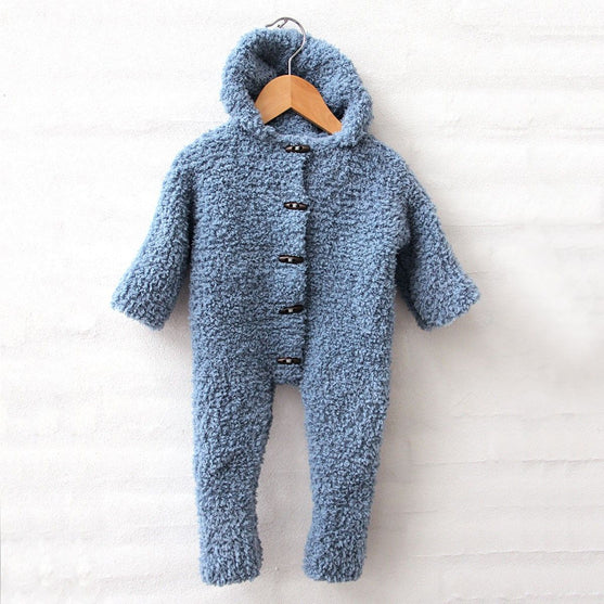 Teddy Overall mit Kapuze - Baby
2