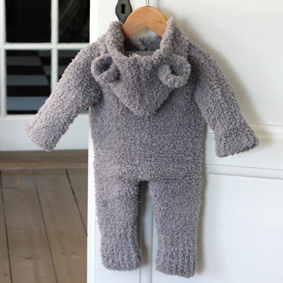 Teddy Overall mit Kapuze - Baby
3