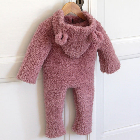 Teddy Overall mit Kapuze - Baby