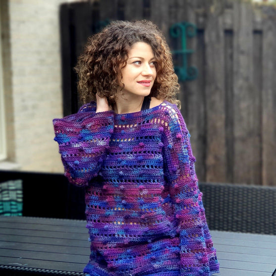 Grape Squish Sweater
2