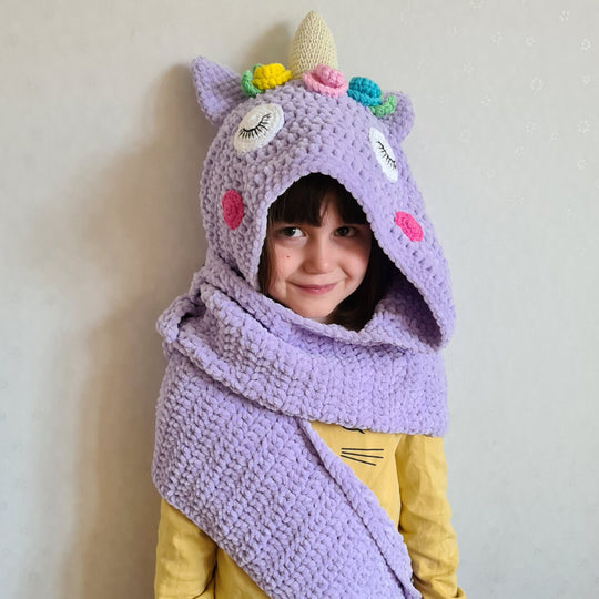 Einhorn Schal