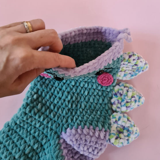 Dino Weihnachtssocke
3