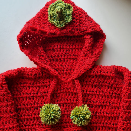 Strawberry - Kinder Kapuzenpullover
6