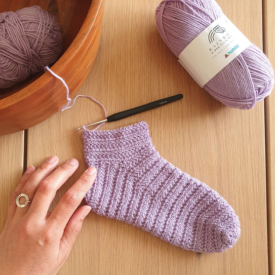 Linda’s Herringbone Socks - Kindersocken
2