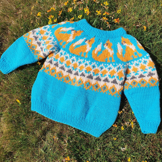 Happy Fox – Kinderpullover
6