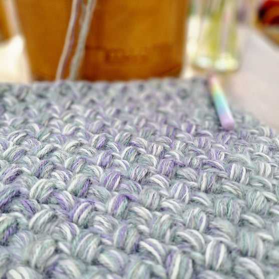 Chunky Puff Stitch - Halswärmer
4