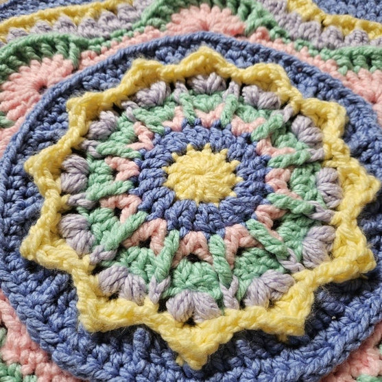 Mini Mandala - Teppich
6